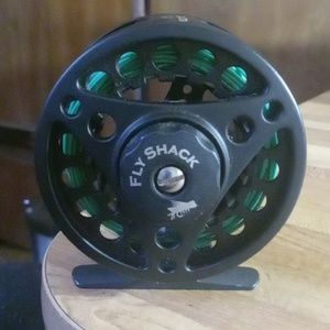 Cayadutta 3/4 Super Large Arbor Fly Reel with flyline